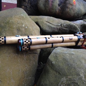 Multi Chamber Bamboo Flute 9