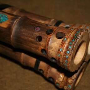 Multi Chamber Bamboo Flute 17