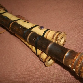 Multi Chamber Bamboo Flute 23